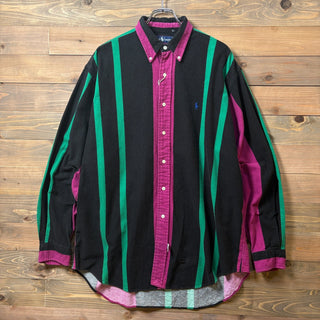 1990s Ralph Lauren Printed Flannel L/S Multicolor Shirt