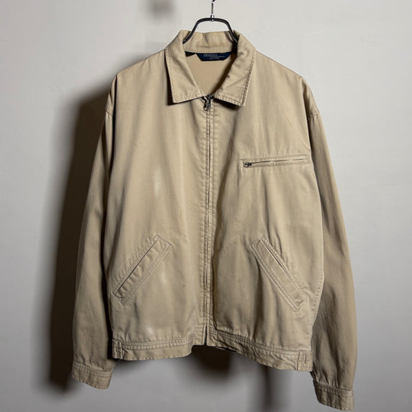 1980s Polo Ralph Lauren "Detroit Jacket TYPE" Drizzler Jacket