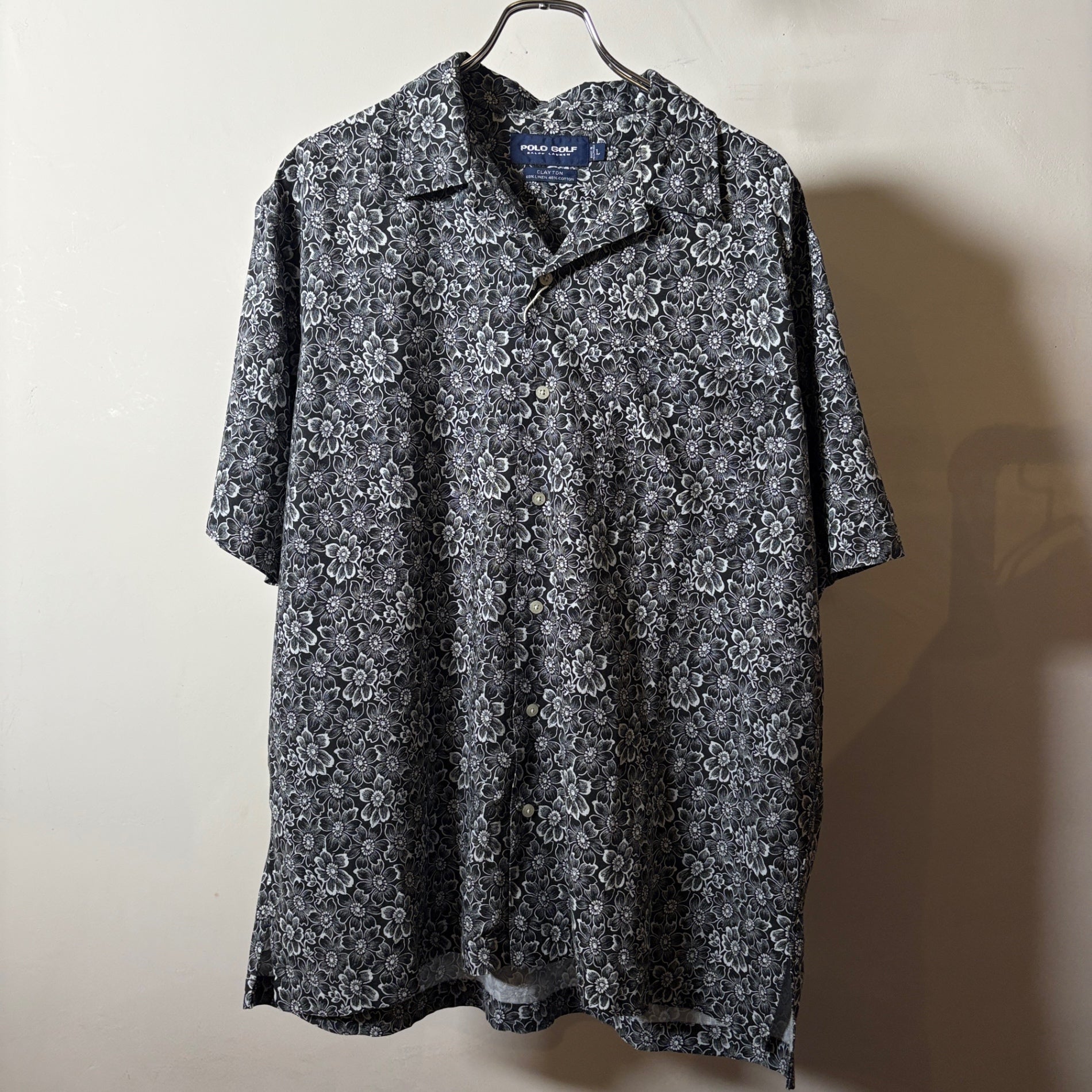 1990s POLO GOLF "CLAYTON" Aloha Shirt