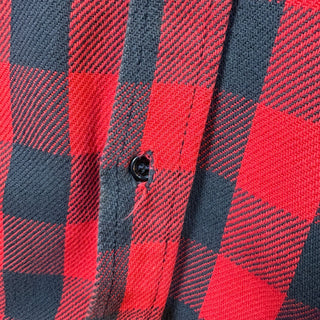 1980s FROSTPROOF "Block Check" Heavy Flannel Shirt