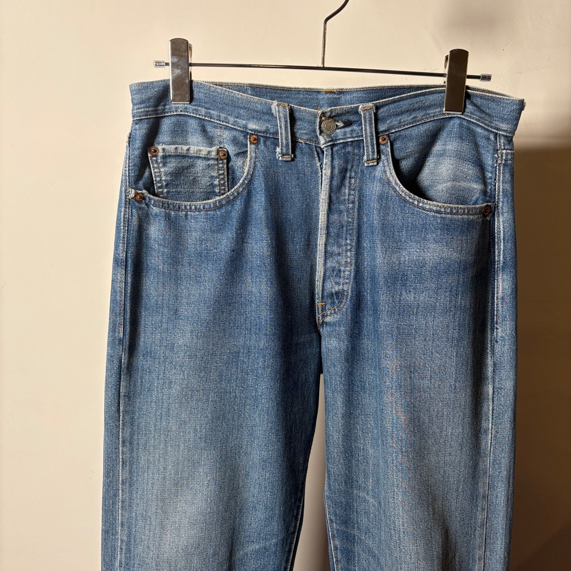 1970s Levi's "66 Single" Denim Pant