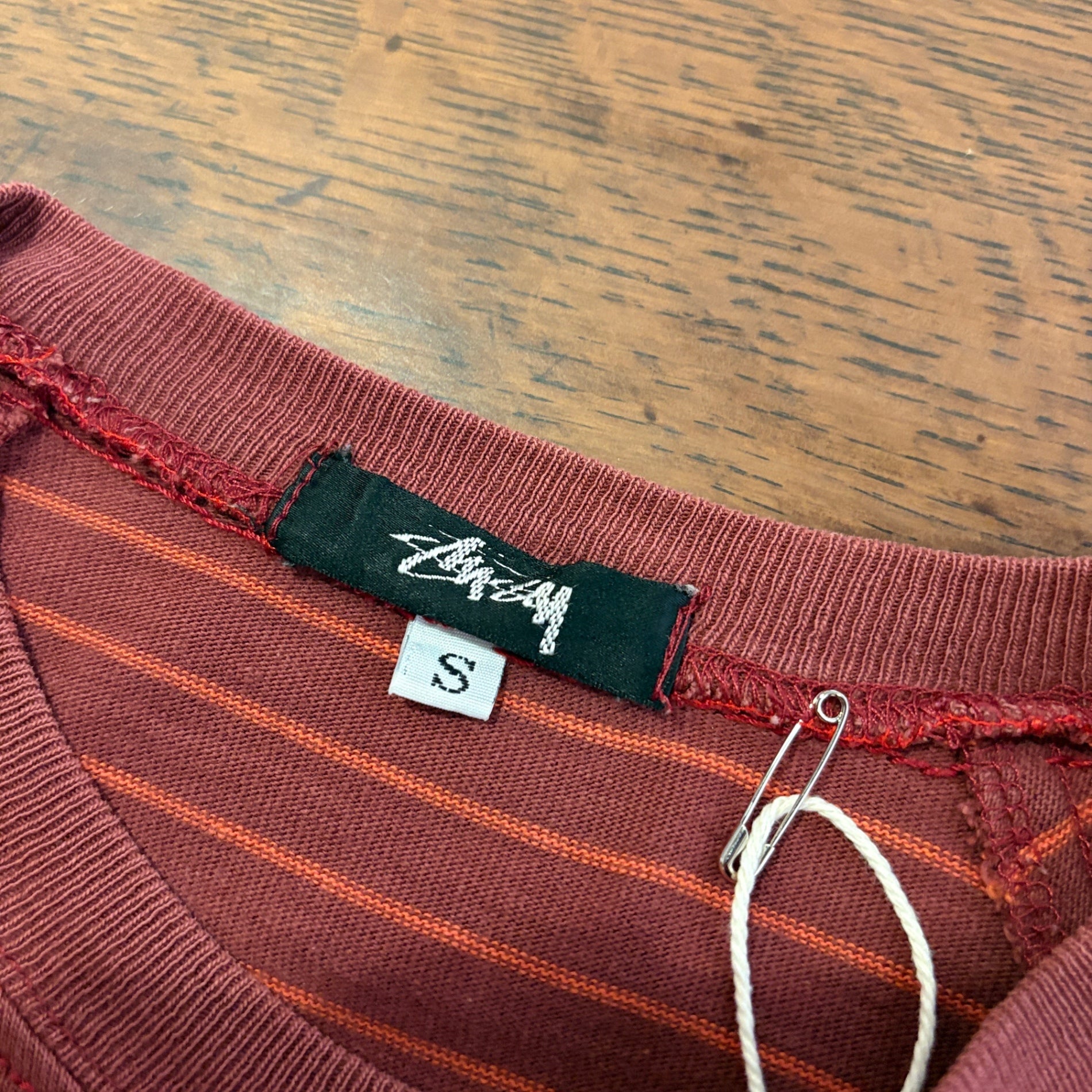 1980s STUSSY "初期" Border T-Shirt