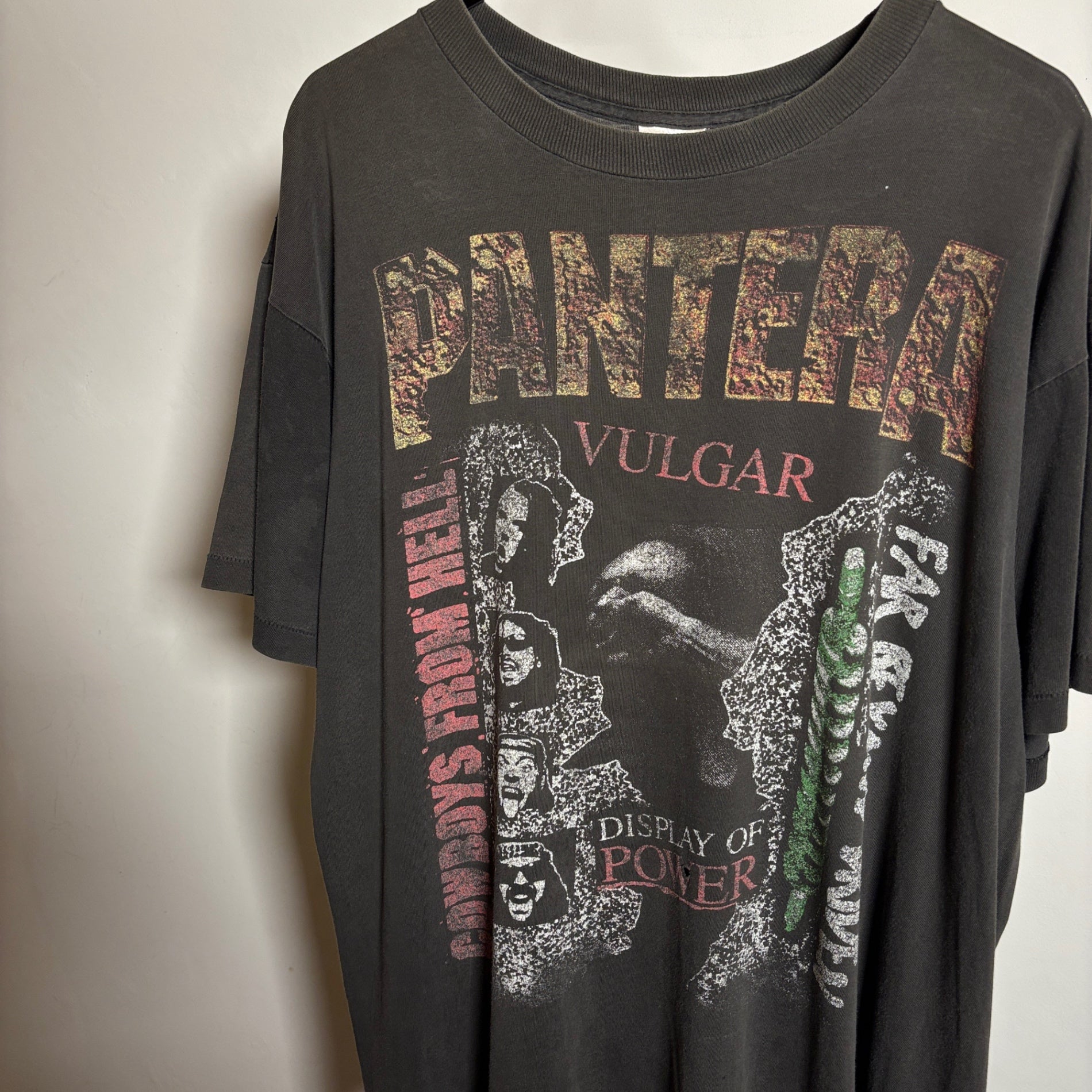 1990s Winterland "PANTERA" Vulgar Display of Power T-Shirt