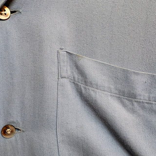 1940s ARROW "Light Blue" Rayon Gabardine Shirt