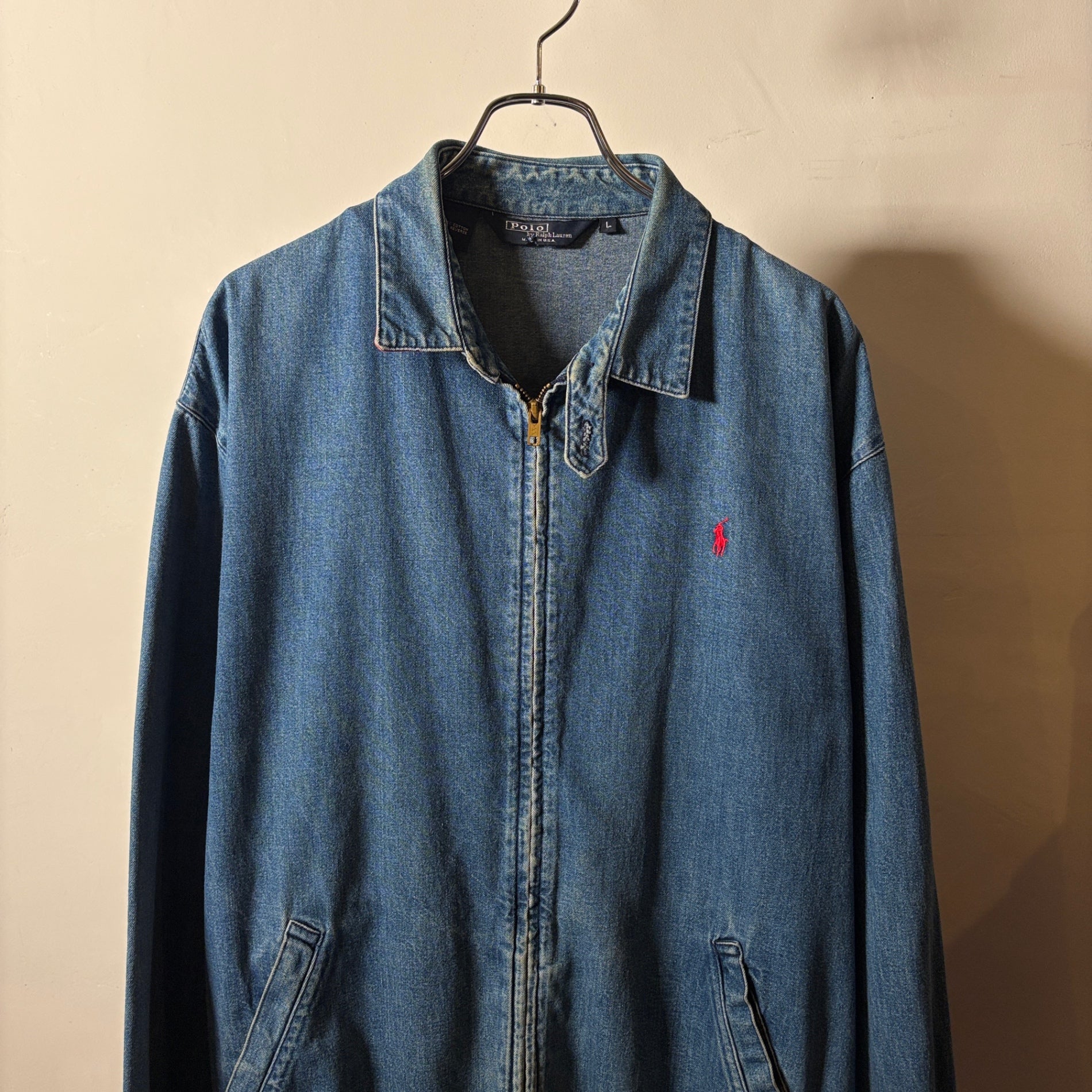 1980s Polo Ralph Lauren "Denim" Drizzler Jacket