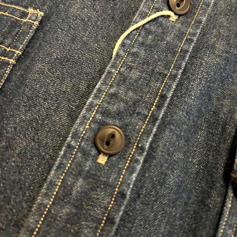 1990s POLO SPORT "ガチャポケ" Denim Shirt