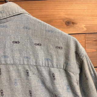 1960s Pilgrim "All-Over Pattern" Printed Flannel Shirt