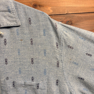 1960s Pilgrim "All-Over Pattern" Printed Flannel Shirt