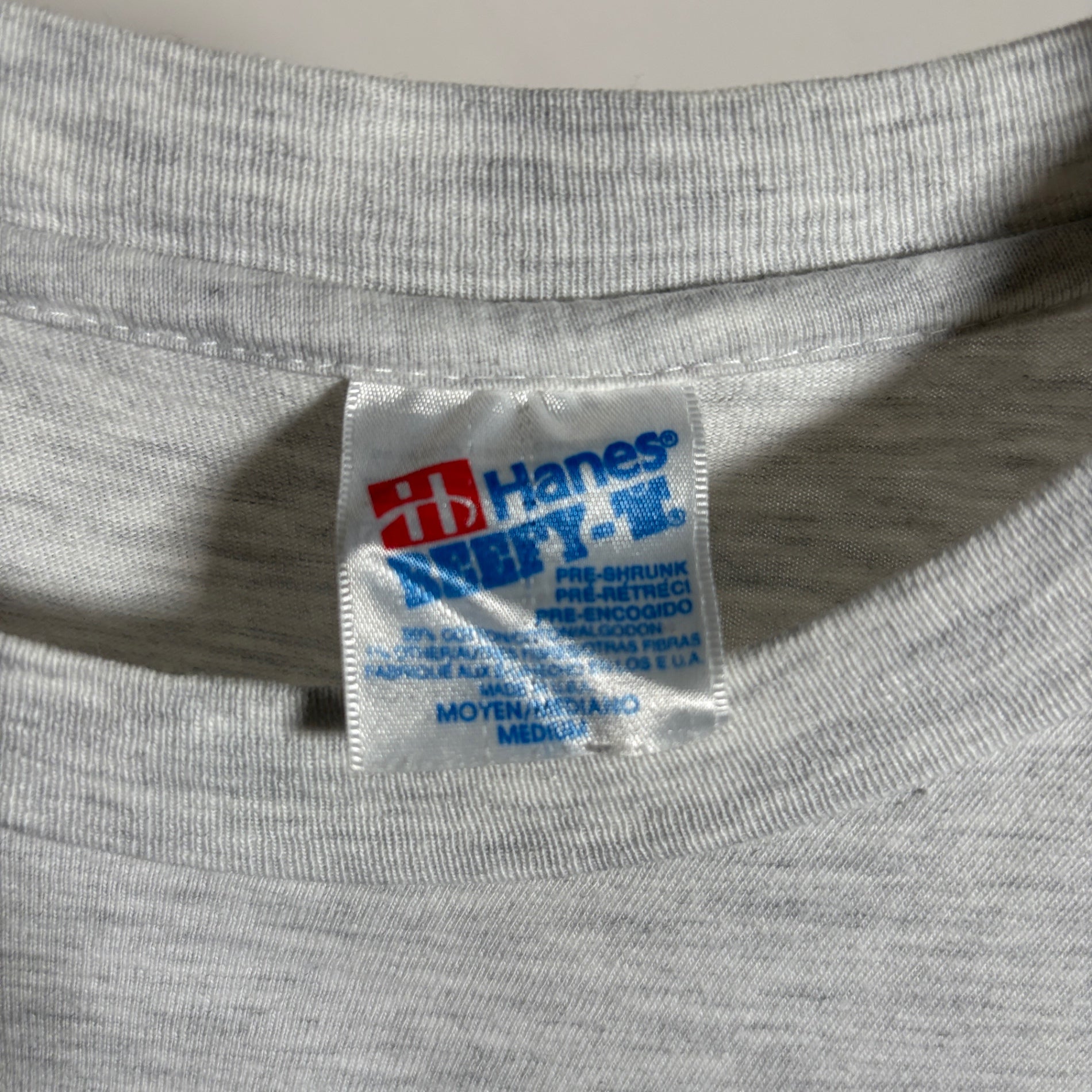 1990s Hanes "RUN DMC" FUCK YOU HEROES Promotion T-Shirt