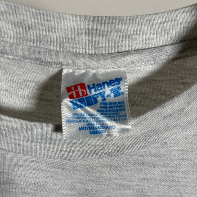 1990s Hanes "RUN DMC" FUCK YOU HEROES Promotion T-Shirt