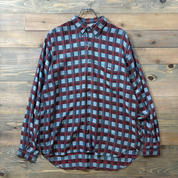 1990s CAPSULE "Rayon" Plaid Shirt