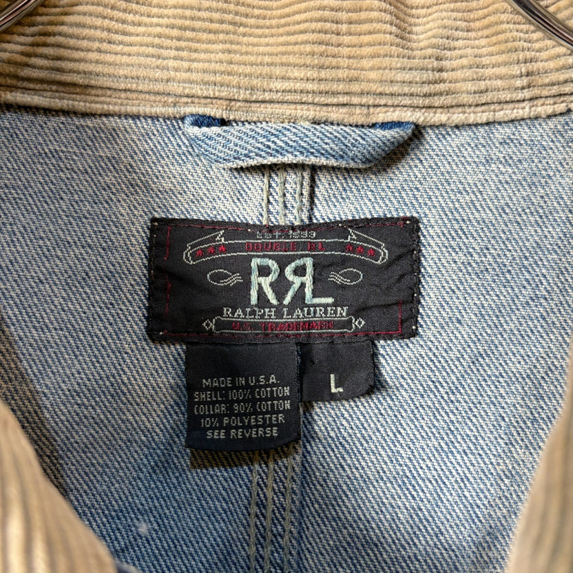 1990s RRL ”Mismatched Pockets” Denim Jacket