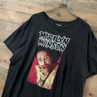 1990s MARILYN MANSON "I AM THE GOD OF FUCK" T-Shirt