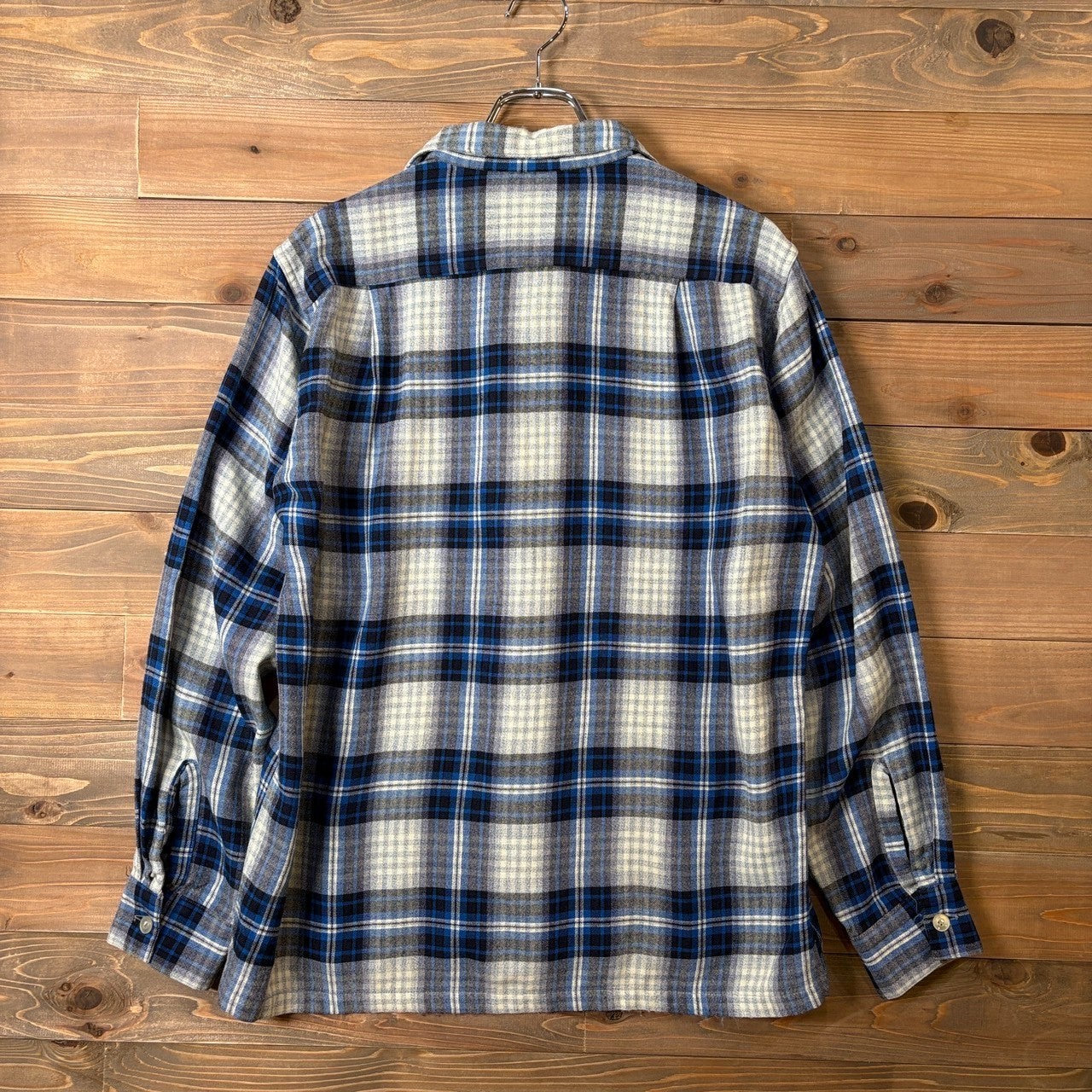 1960s Arrow "Wool Acrylic" Flannel Shirt