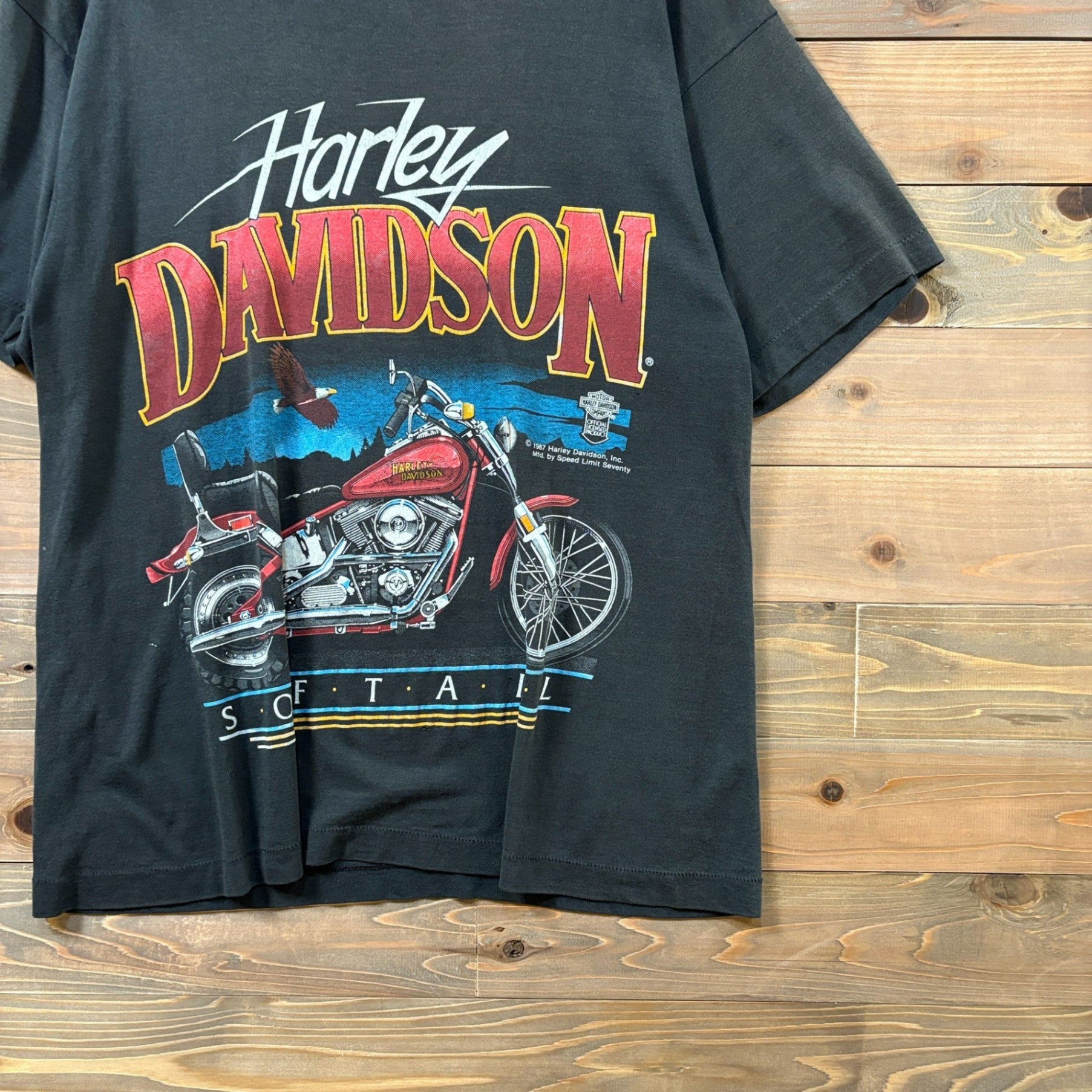 1980s Harley-Davidson "SOFTAIL" T-Shirt