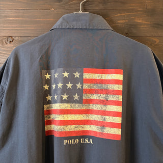 1990s Polo Ralph Lauren "American Flag" A-2 Type Blouson Jacket