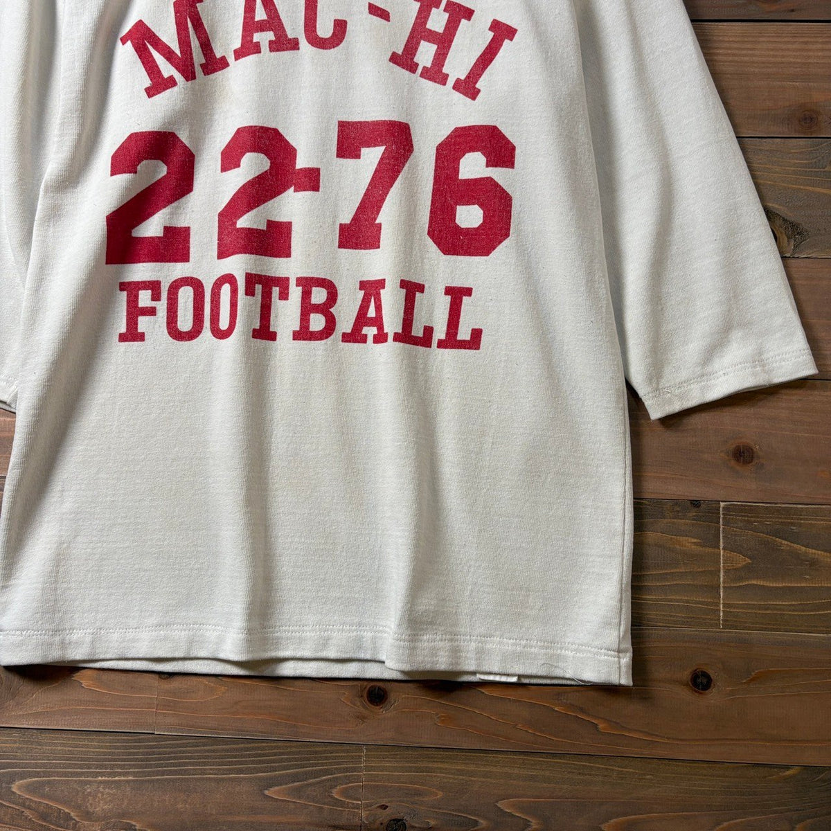 1970s Russell Athletic "Three-Tier Soak Print" Football Shirt