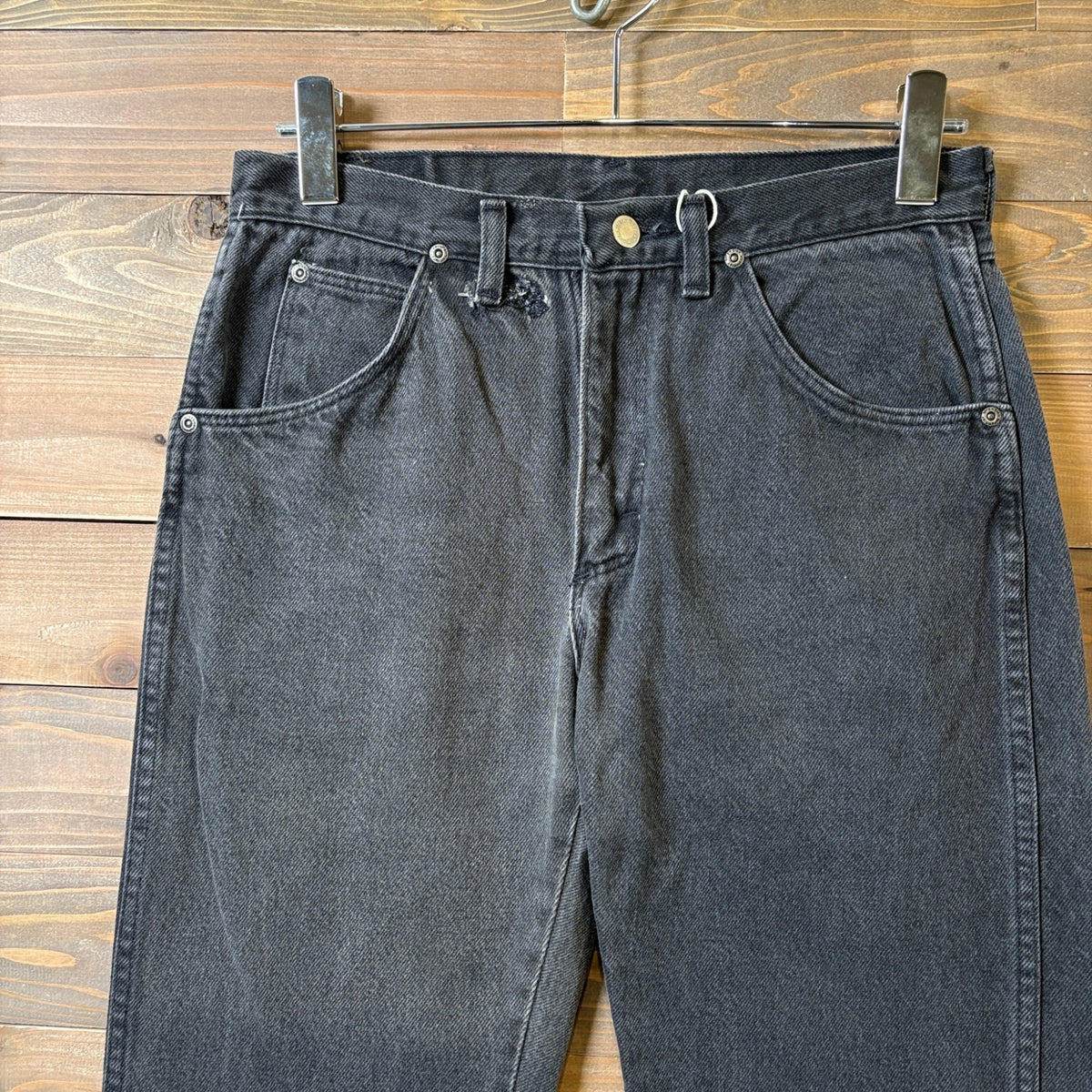 1990s Wrangler 96501CB Black Denim Pants