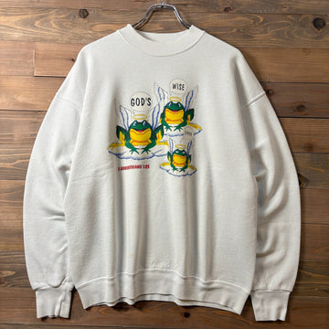 1990s~2000s "Budweiser Frog Parody" Sweat