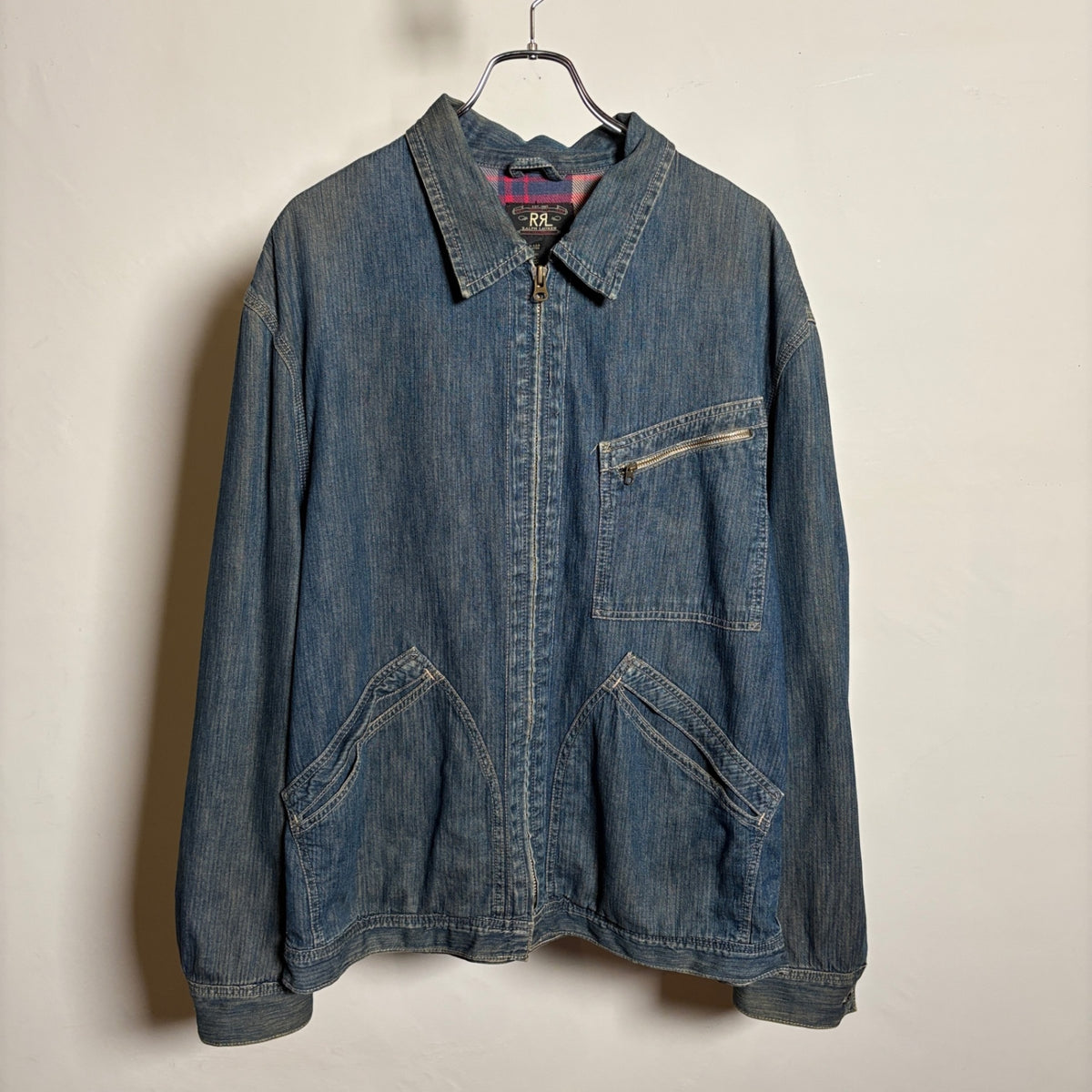 1990s RRL "91-B TYPE" Herringbone Denim Jacket