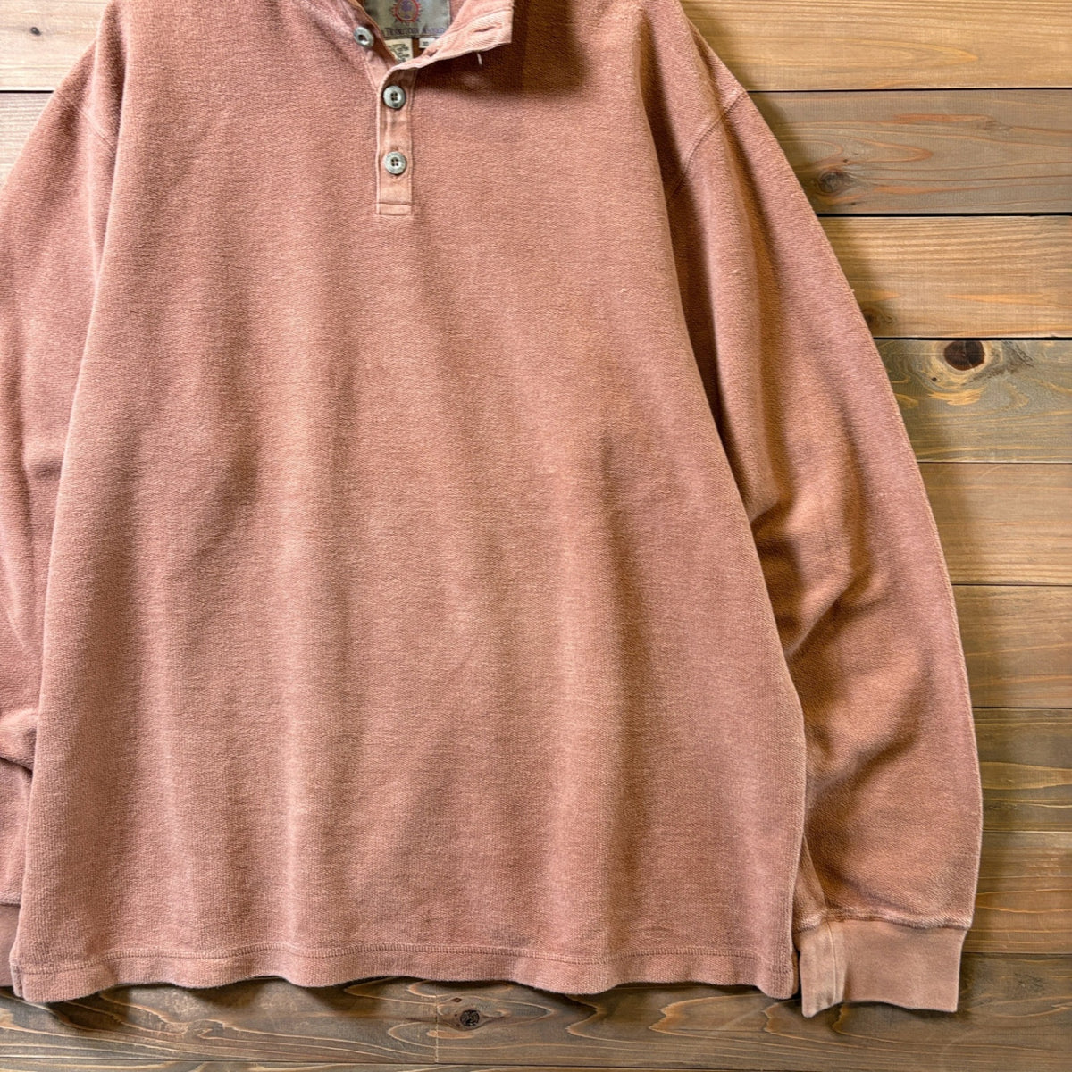 1990s THE TERRITORY AHEAD "Pile" Half-Button Pullover