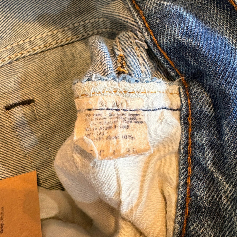 1980s Levi's 501 "RED LINE" Denim Pants