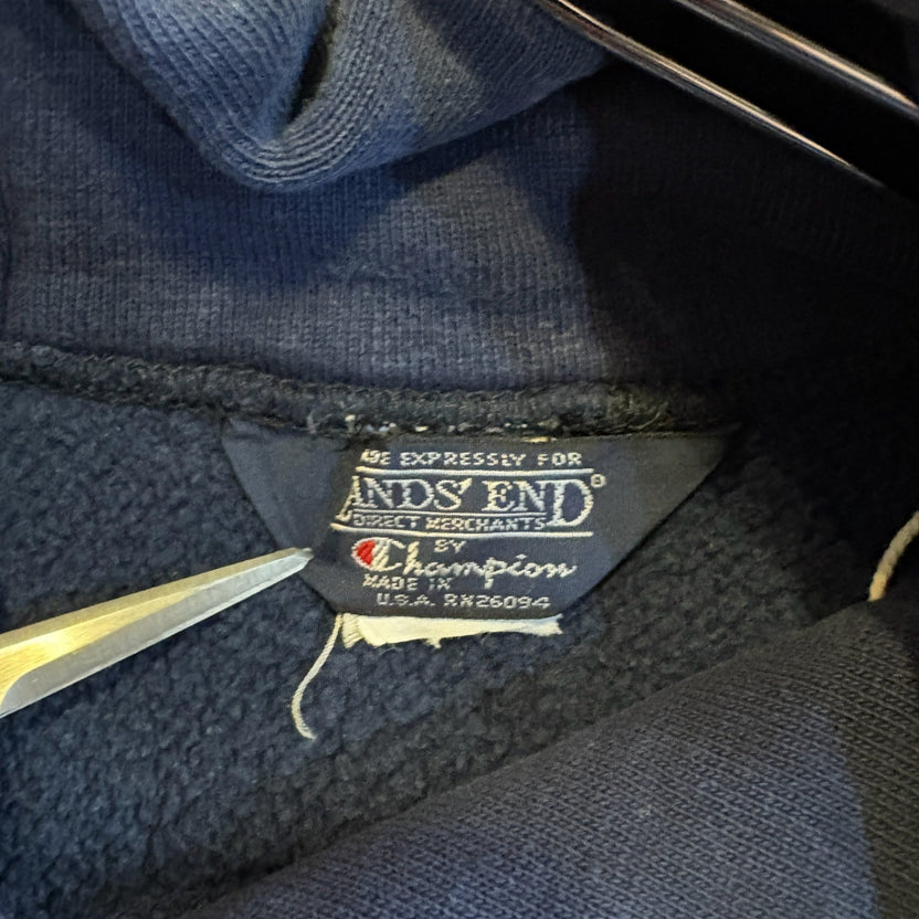 1980s "LANDS' END×Champion" REVERSE WEAVE Hoodie