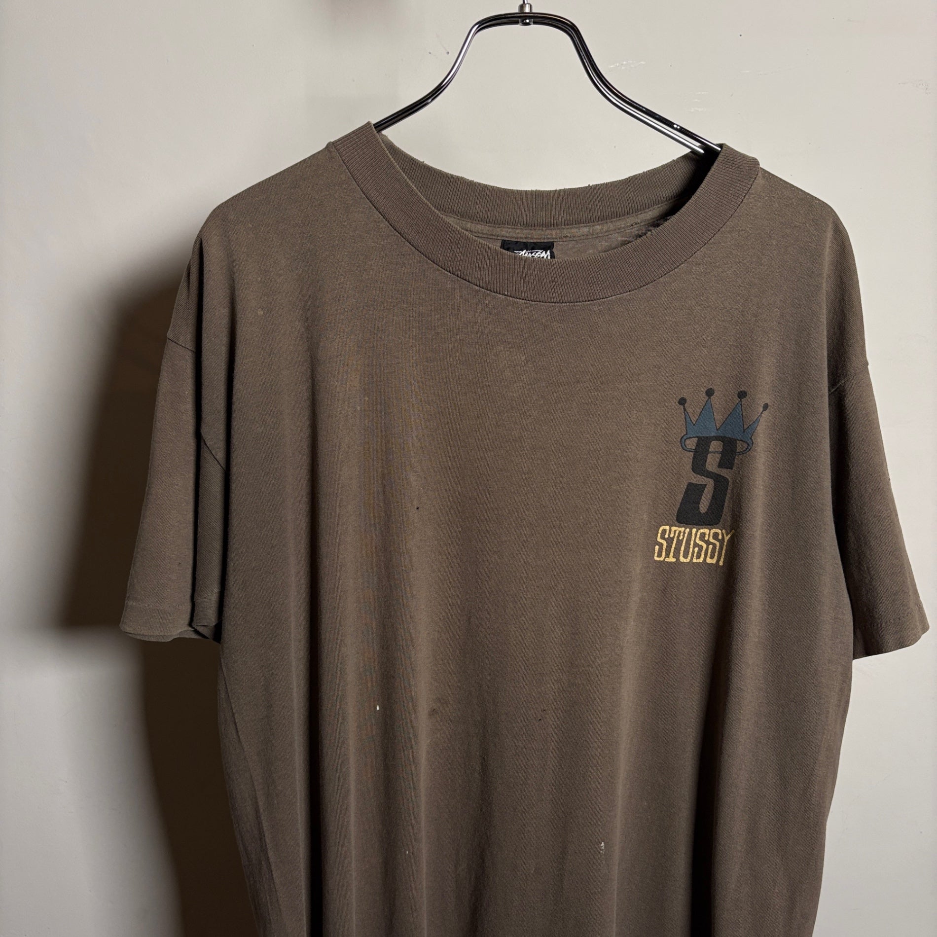 1980s STUSSY "CROWN" T-Shirt