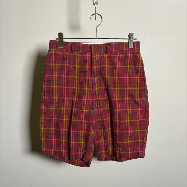 1990s RRL "Buckle Back" Plaid Short Pant