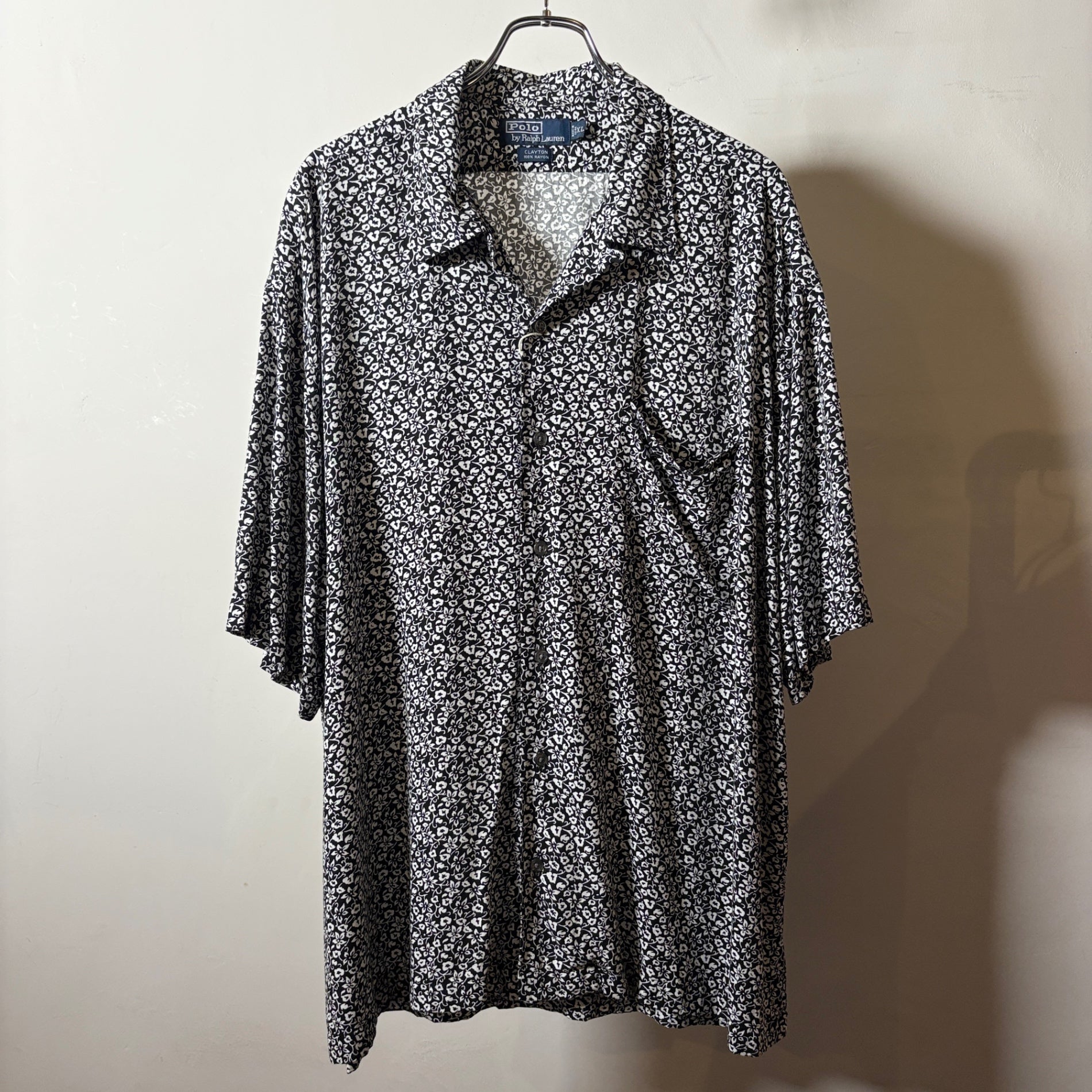 1990s Polo Ralph Lauren "RAYON" CLAYTON Aloha Shirt