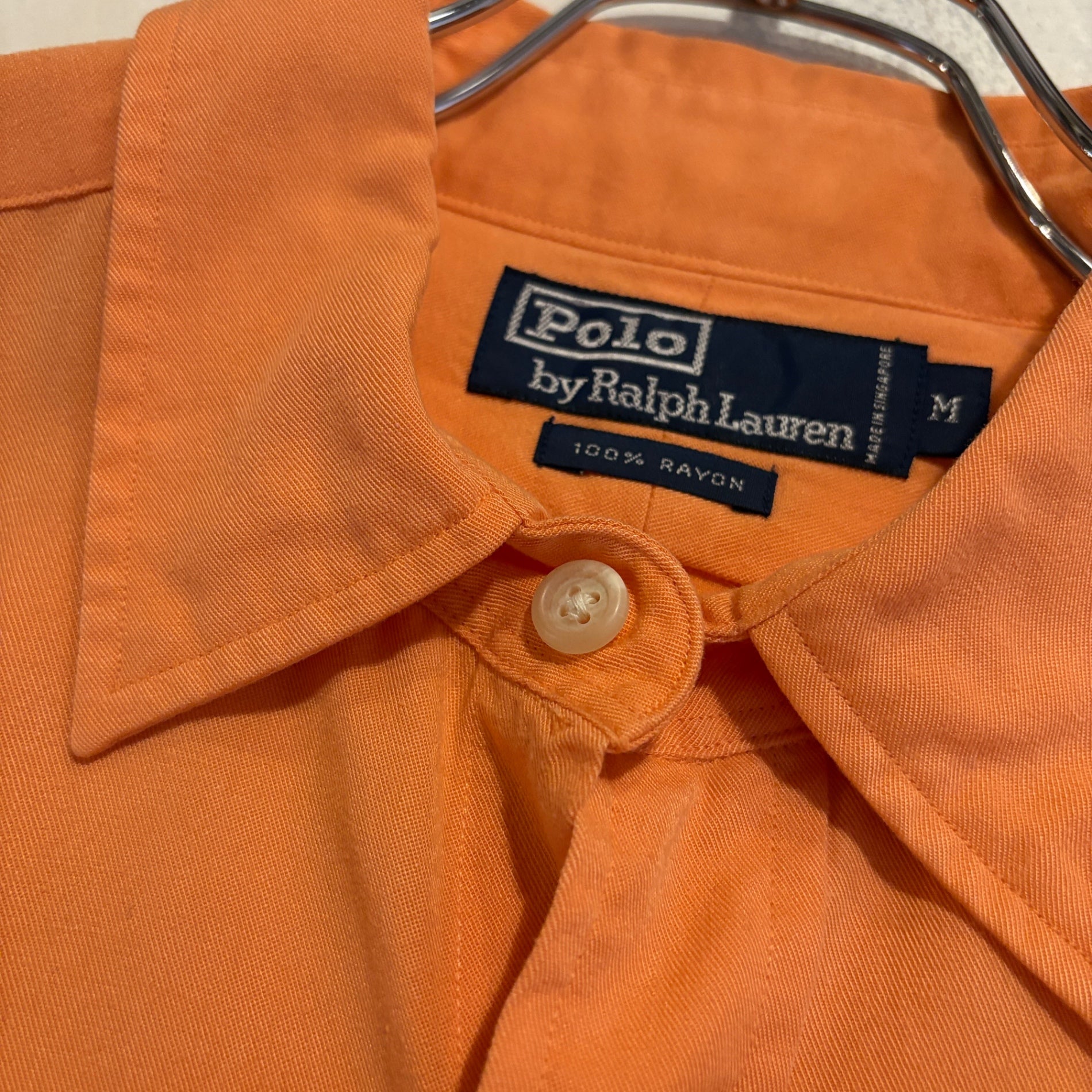 1990s Polo Ralph Lauren "RAYON" Safari Shirt