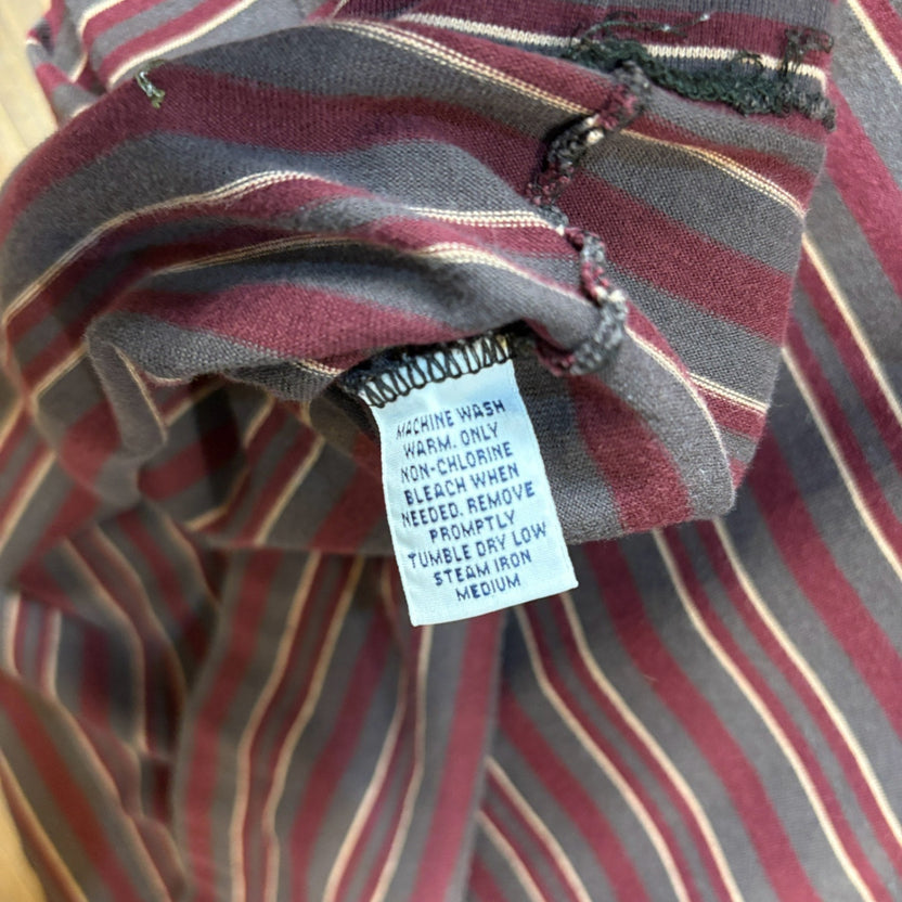 1990s Ralph Lauren "Made in USA" Stripe L/S T-Shirt