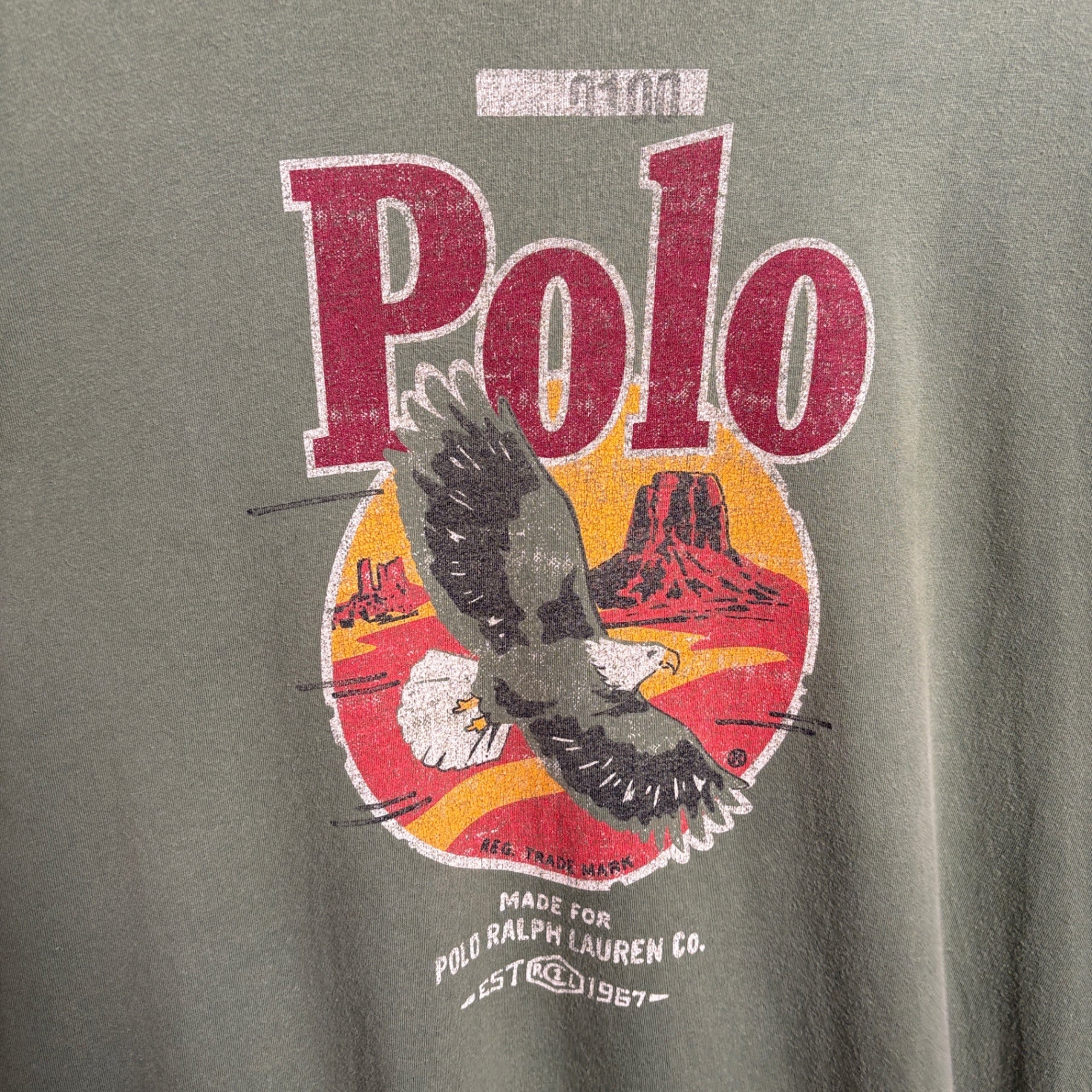 1990s Polo Ralph Lauren "EAGLE" T-Shirt
