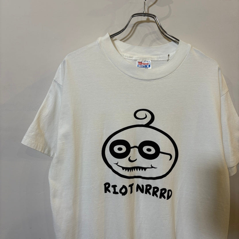 1990s Hanes "RIOT NRRRD" T-Shirt