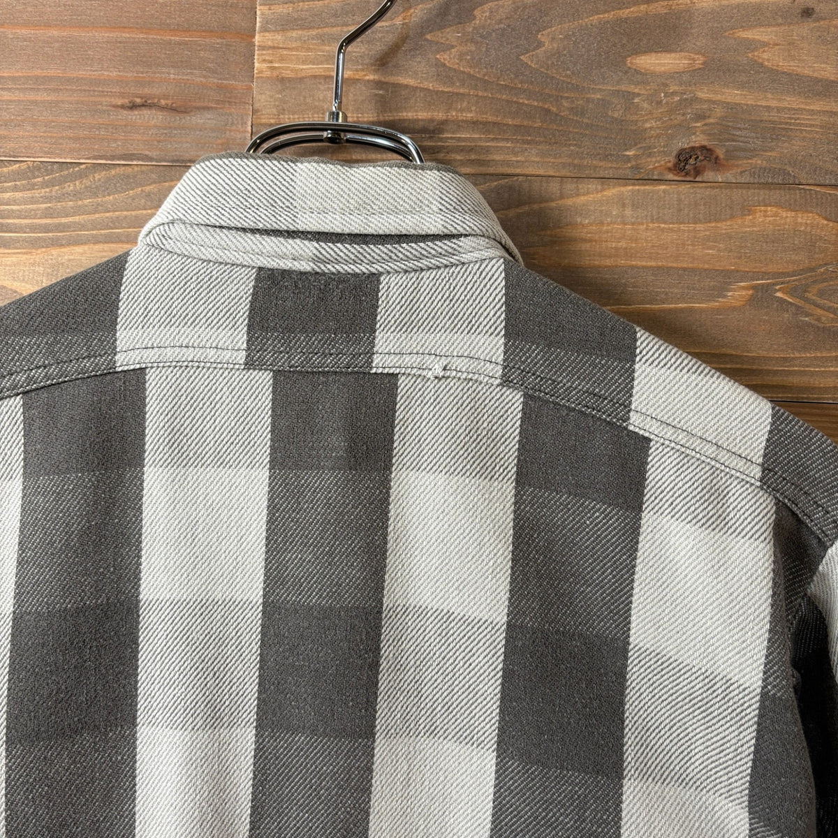 1970s Big Yank "Black × White" Flannel Shirt