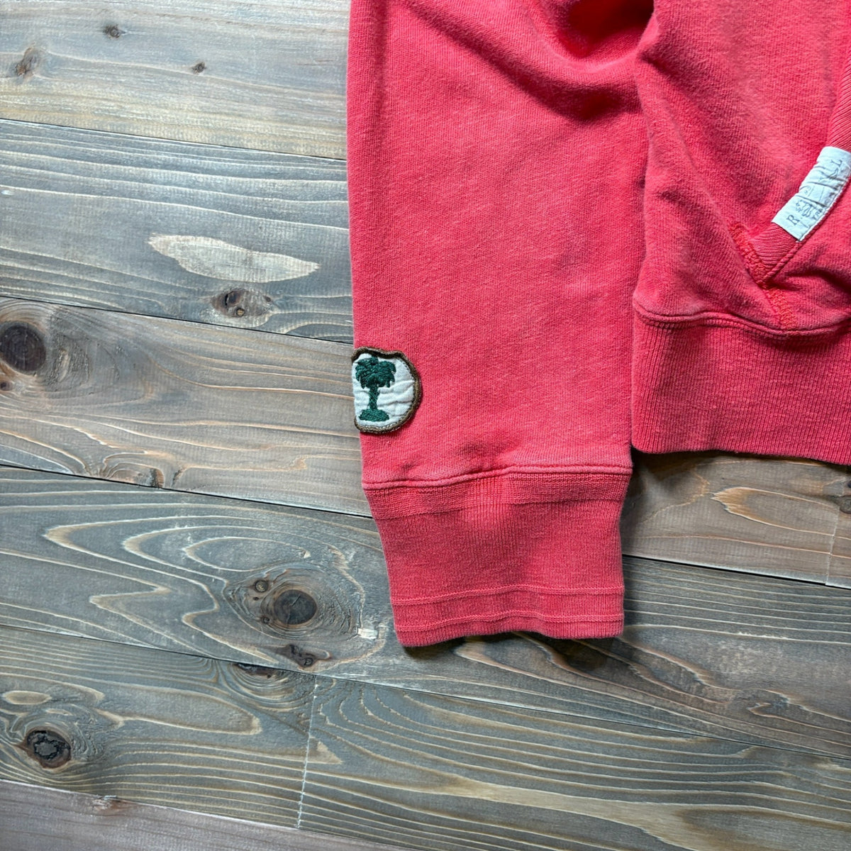 2000s Polo Ralph Lauren "RED" Thermal-Lined Zip Up Hoodie