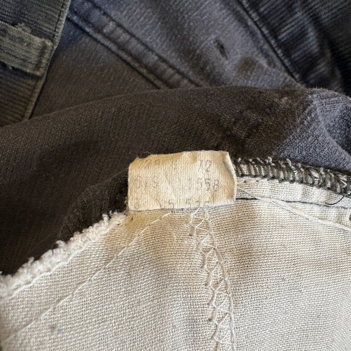 1980s Levi's 519-1558 "BLACK" Corduroy Pant