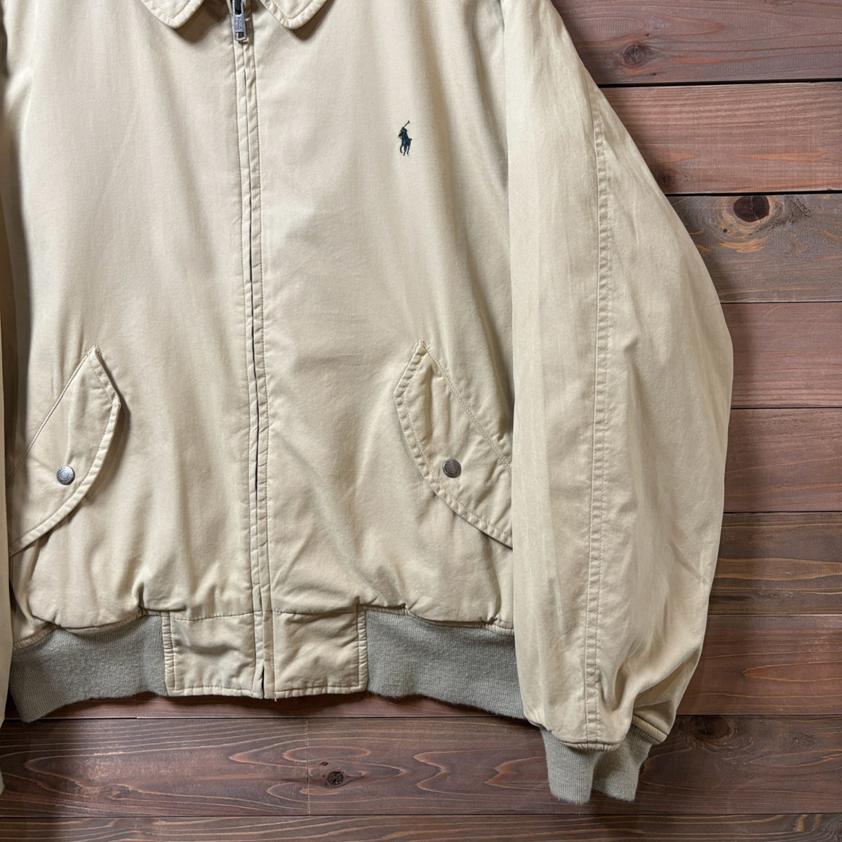 1990s Polo Ralph Lauren "Plaid Lining" Bomber Jacket