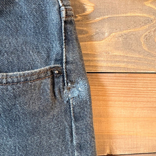 1980s Levi's 501-0658 "Yarn-Dyed" Black Denim Pants