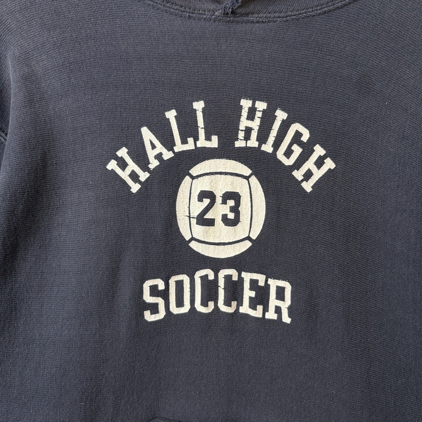 1970s Champion "HALL HIGH soccer" Reverse Weave Hoodie