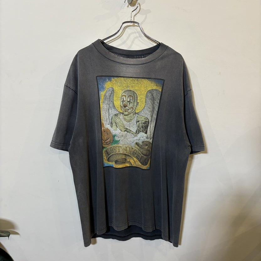 1990s~2000s JOKER BRAND "LOST ANGELS" Sun Fade T-Shirt