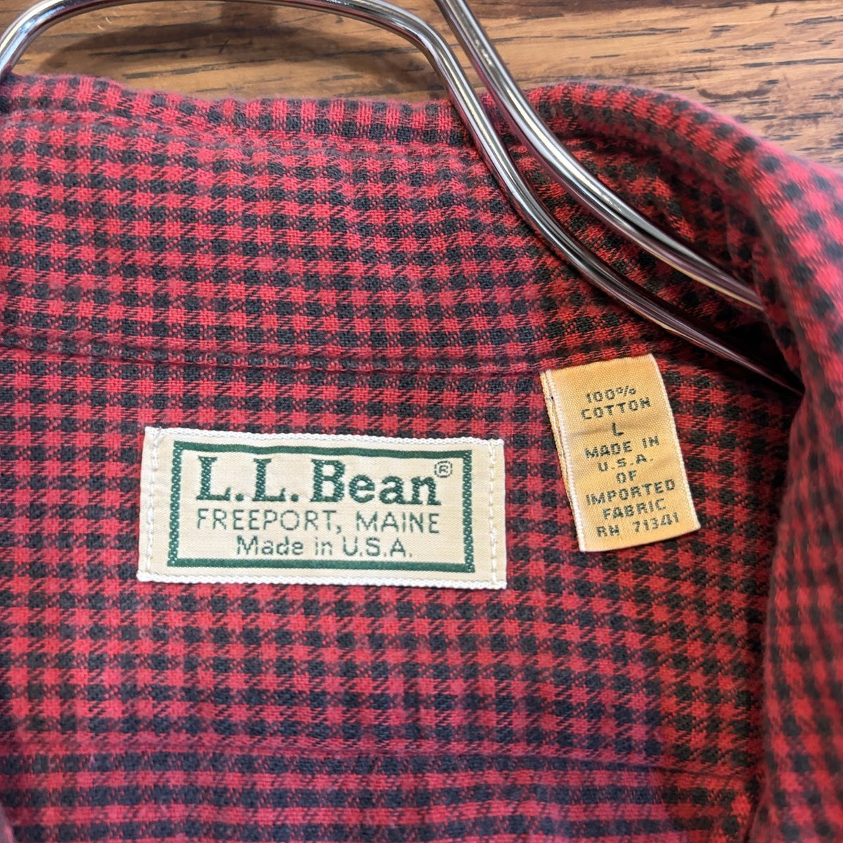 1980s~1990s L.L. Bean L/S Check Shirt