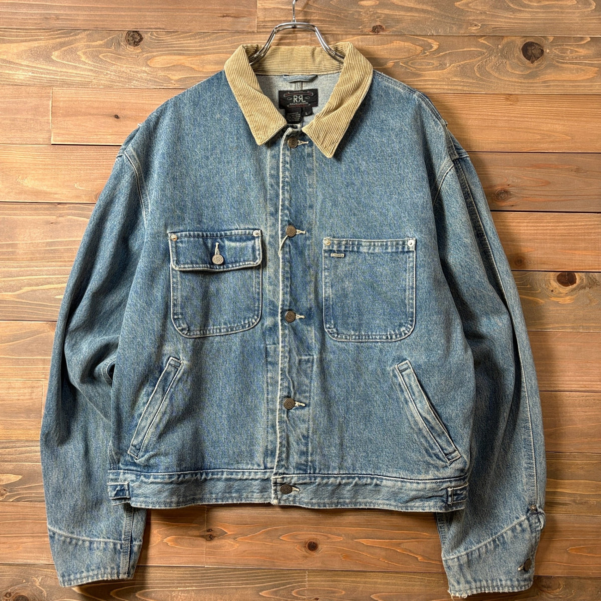 1990s RRL ”Mismatched Pockets” Denim Jacket