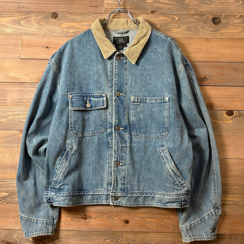 1990s RRL ”Mismatched Pockets” Denim Jacket