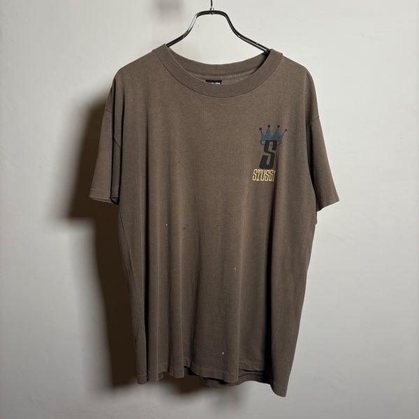 1980s STUSSY "CROWN" T-Shirt