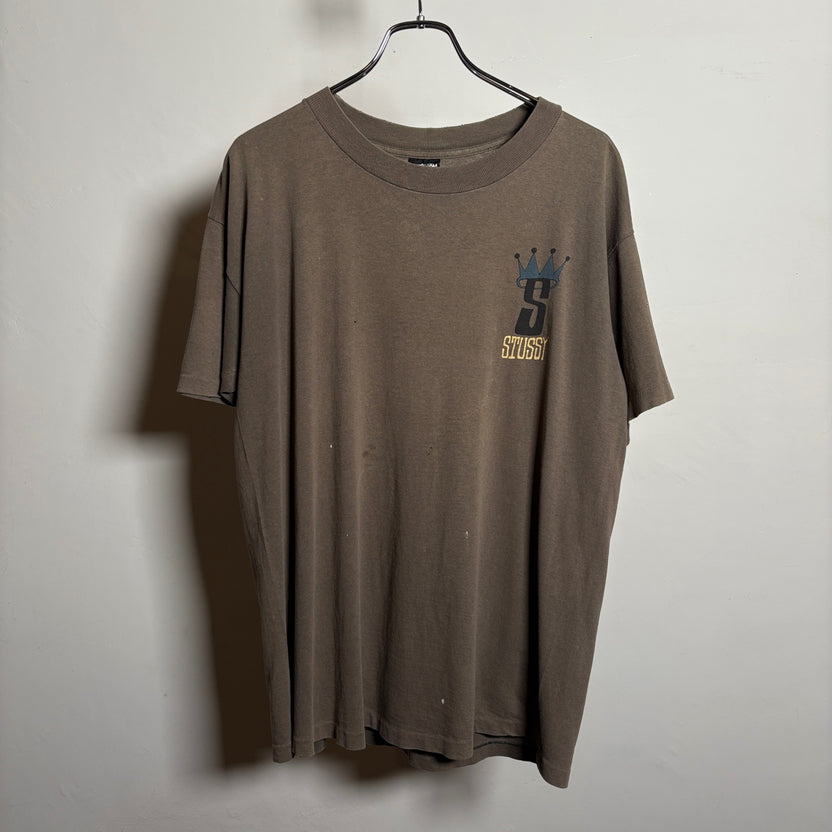 1980s STUSSY "CROWN" T-Shirt