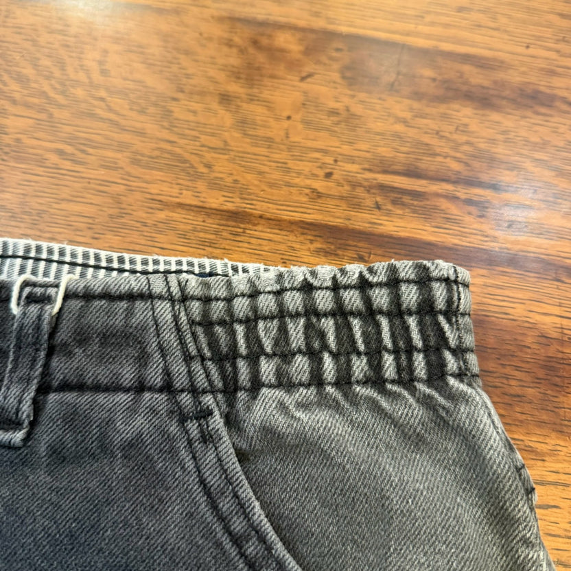 1990s Lee Made in USA Black Easy Pants