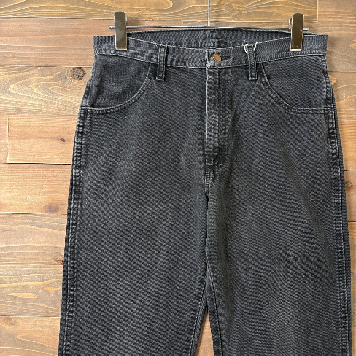 Wrangler Rustler Black Denim Pants