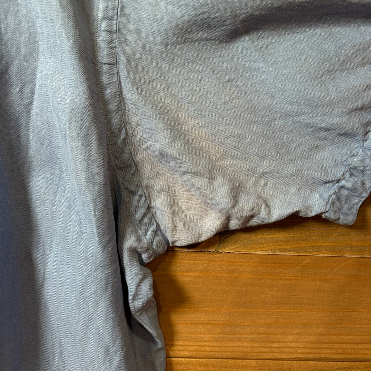 2000s Polo Ralph Lauren "Silk × Linen" Open Collar Shirt