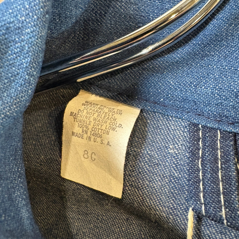 1970s Carhartt "Denim" Michigan Chore Coat